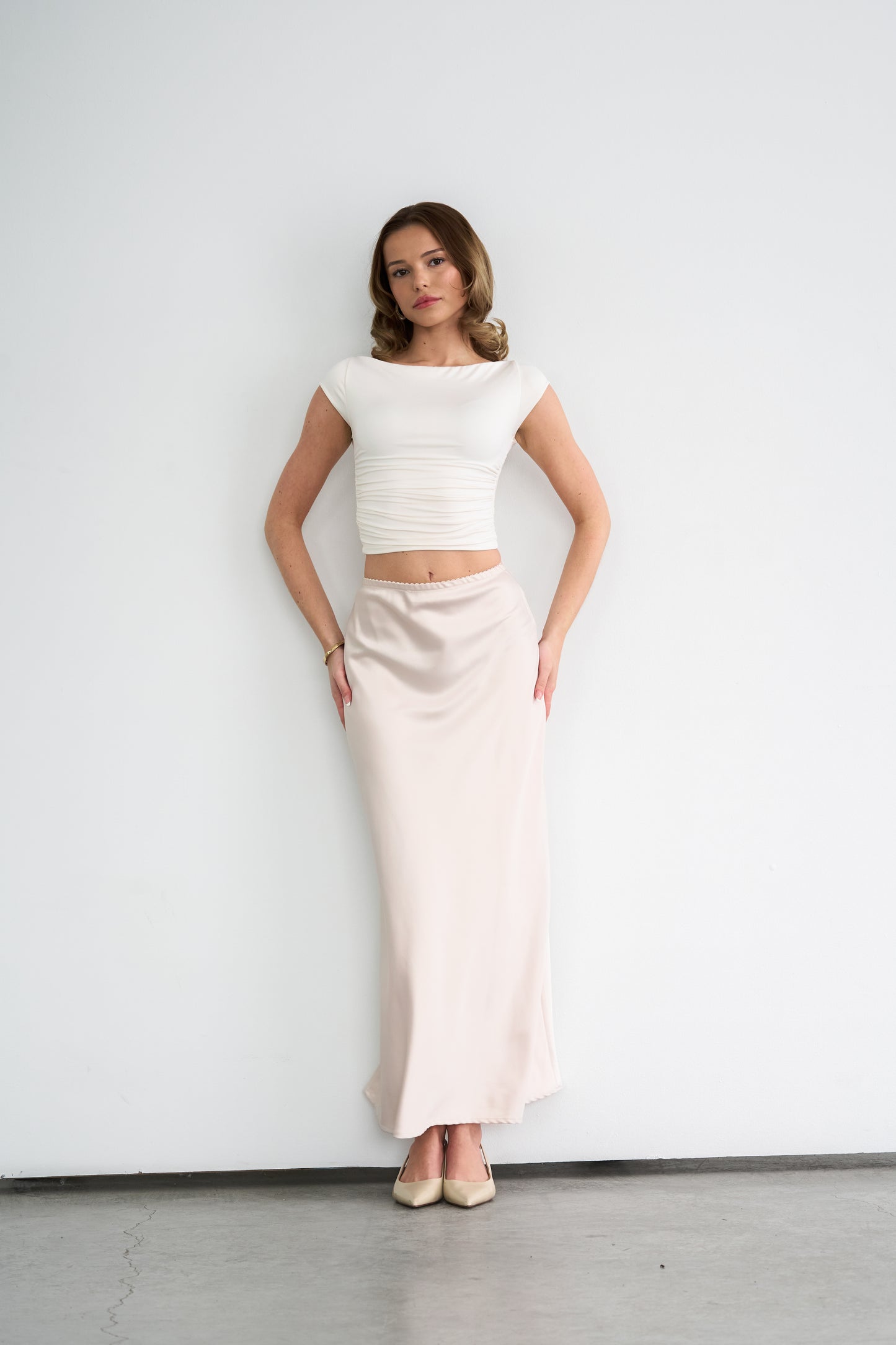 Haut court en tricot